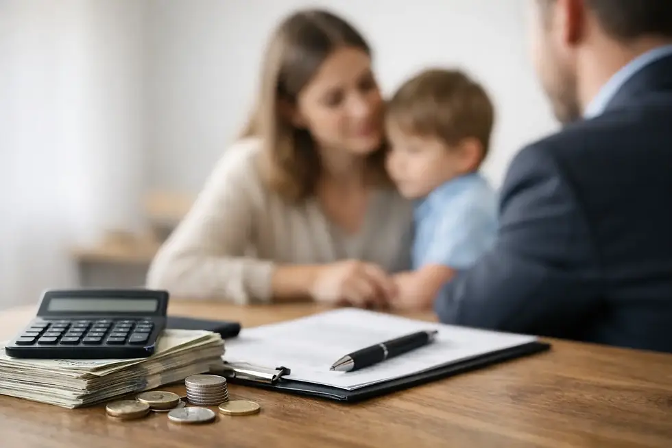 Valor da pensão alimentícia: como é calculado