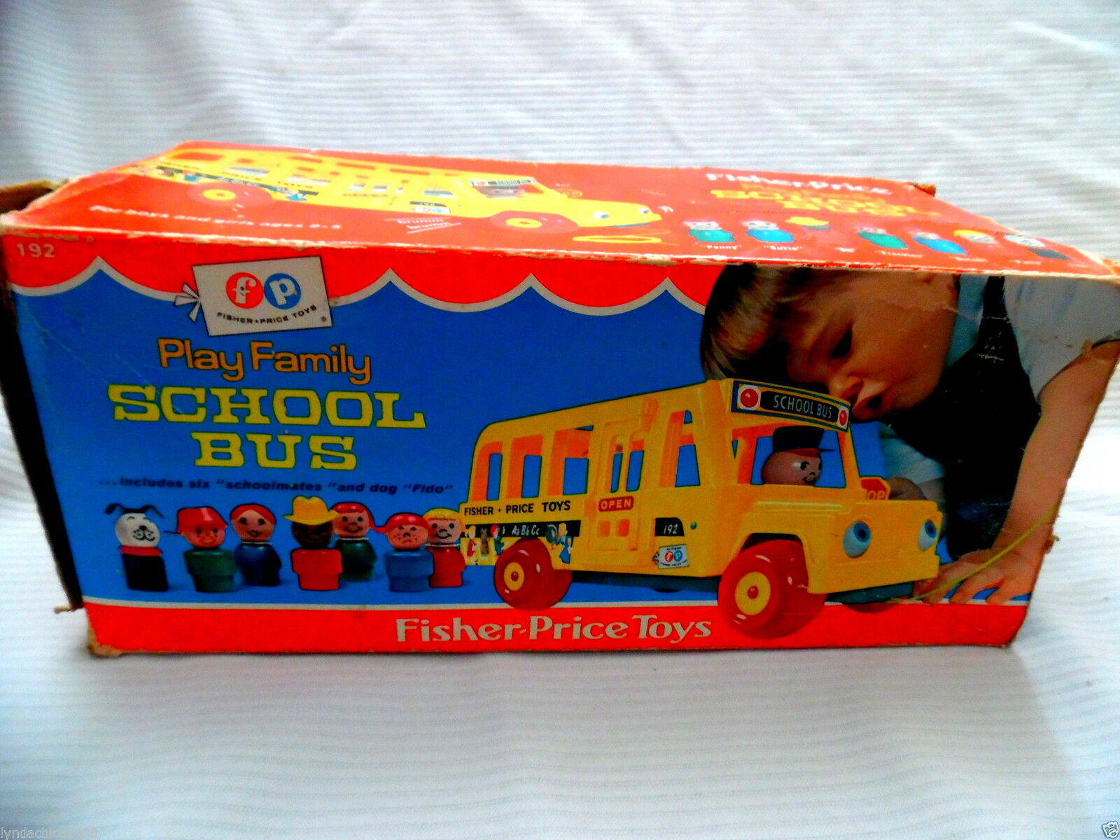 fisher price school bus 1965