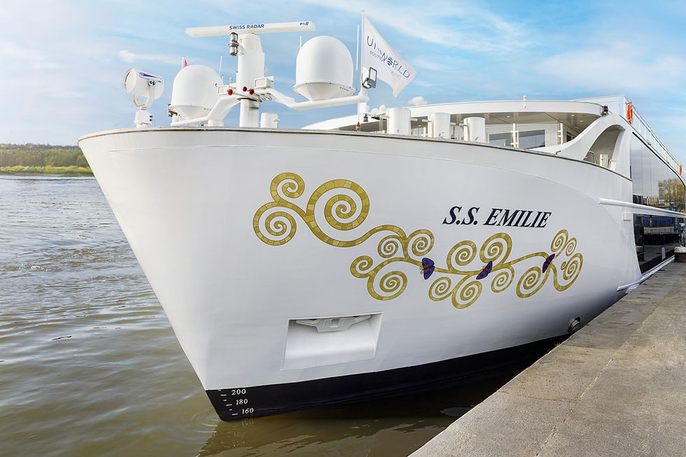 Luxury river cruise ship the SS Emile from Uniworld