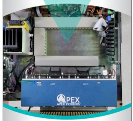 Control module of APEX prober with clean uncluttered layout