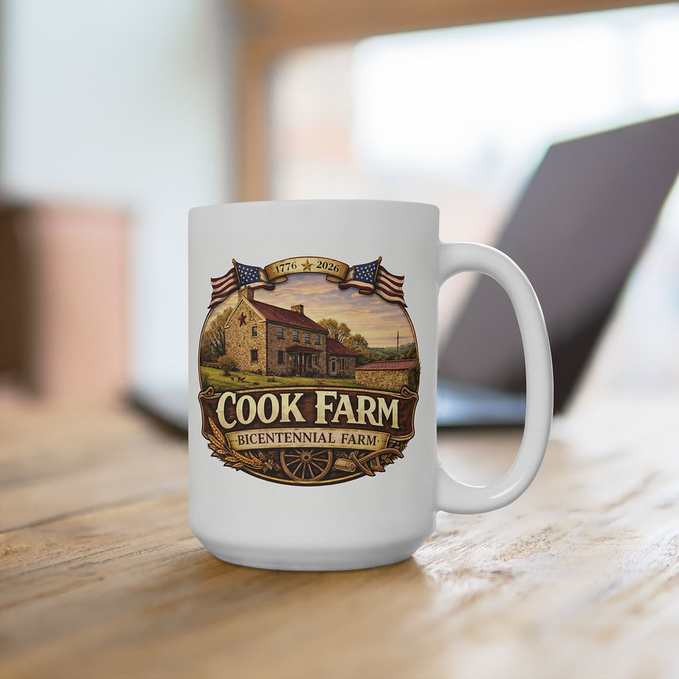 Thumbnail: Cook Farm Bicentennial and 250 Mug  1776–2026