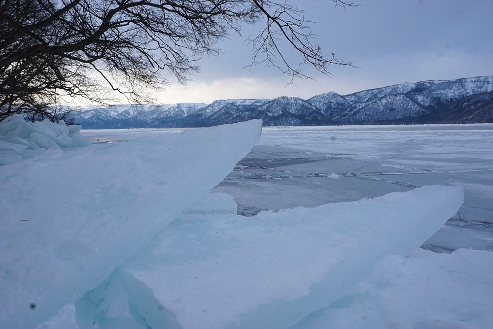 凍った湖の音 Sound of frozen lake
