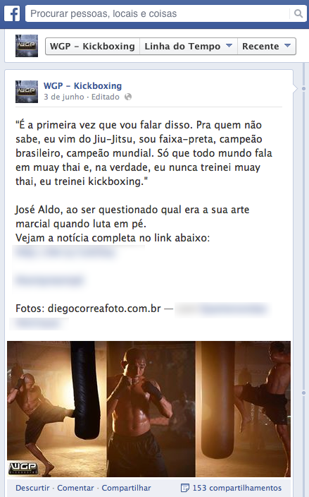 José Aldo - UFC - Pagina WGP