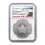 Thumbnail: Product: 2025 Canada $5 1-oz Silver Maple Leaf NGC Gem uncirculated with Canada label. Shows silver Maple leaf on front of coin