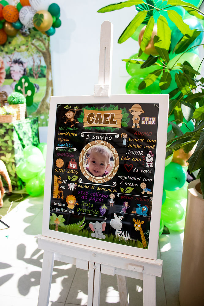 quadro em chalkboard Gael 1 aninho Bufet Panda Campinas.jpg