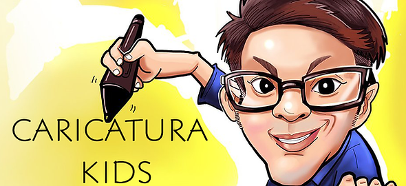 caricatura para festa infantil em Campinas