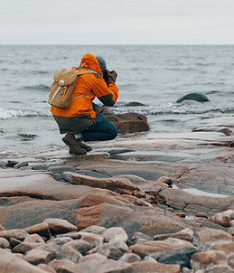 Fotograf am Wasser