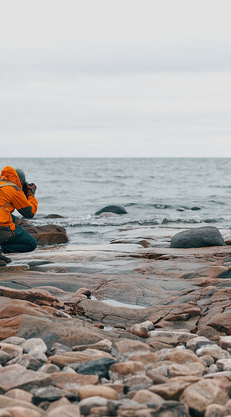 Fotograf am Wasser