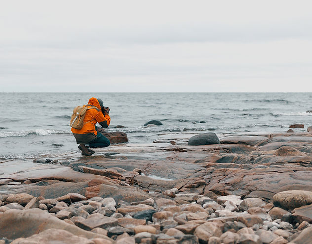 Fotograf am Wasser