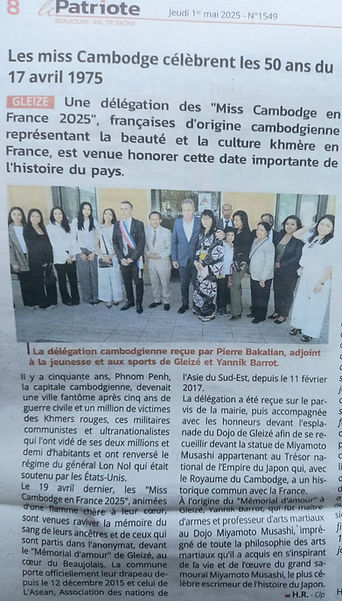 article le patriote jeudi premier mai 2025