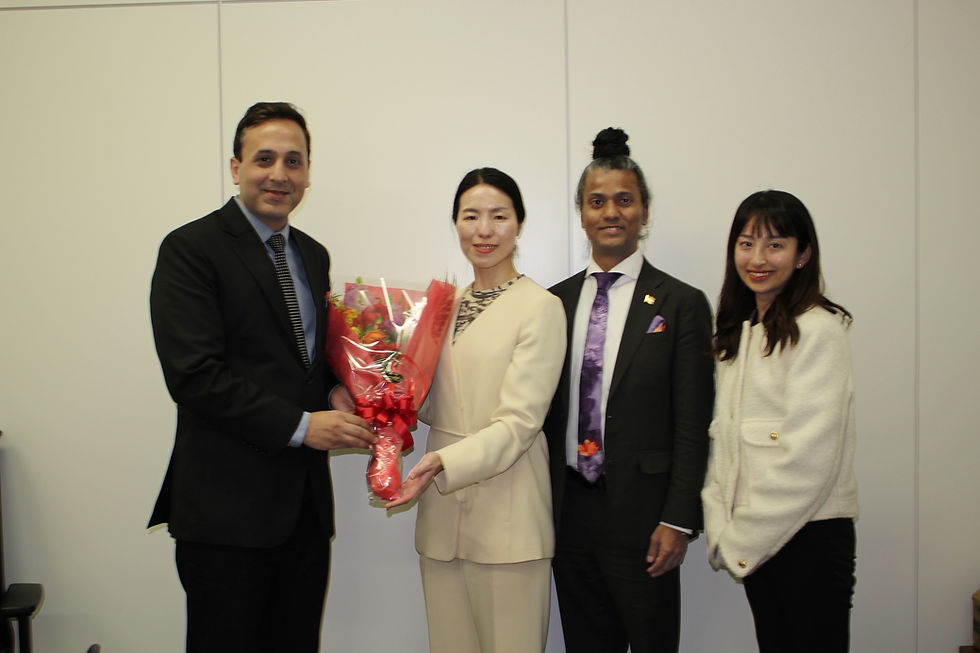 インド大使館訪問 | 一等書記官 ナヴィード・トランボ氏と面会