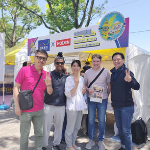 PJF members gone through cultural exchange at Thai Festival in Yoyogi Park