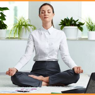 At Desk Yoga For Corporates People - Easy Poses Everyone Can Do - Enhance Productivity 