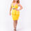 Thumbnail: Roxy Peplum Skirt [YELLOW]