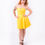 Thumbnail: Penny Skater Dress [YELLOW]