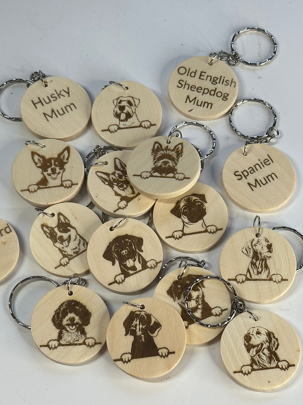 Dog Parent key ring