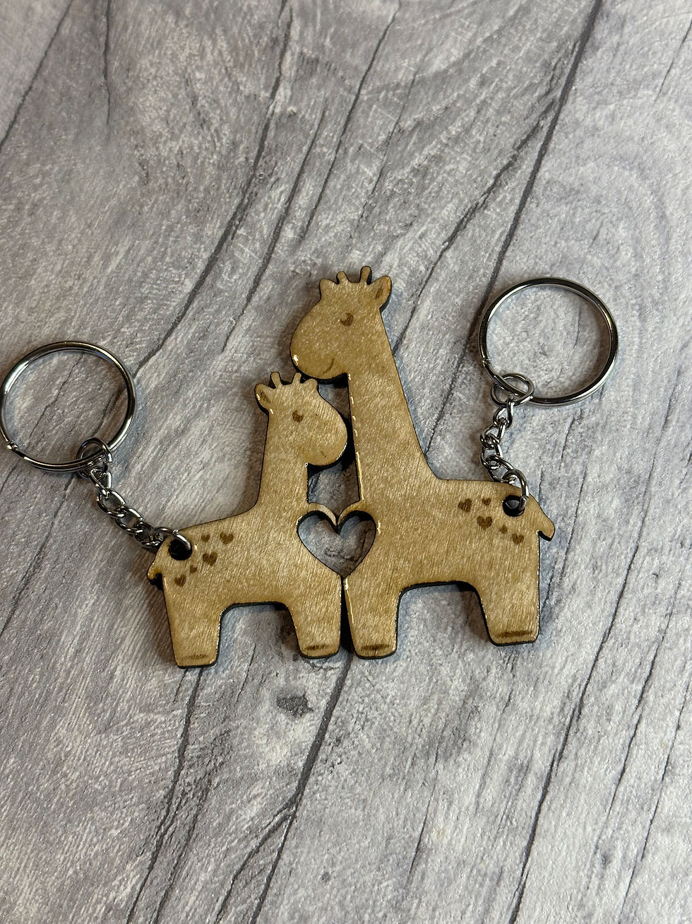 Thumbnail: Animal Couple Key ring