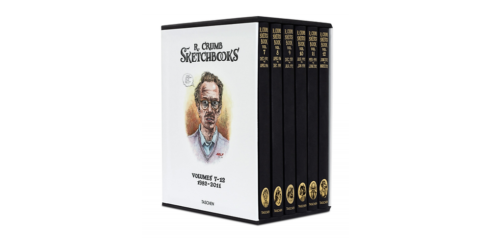 Thumbnail: Robert Crumb. Sketchbooks 1982-2011