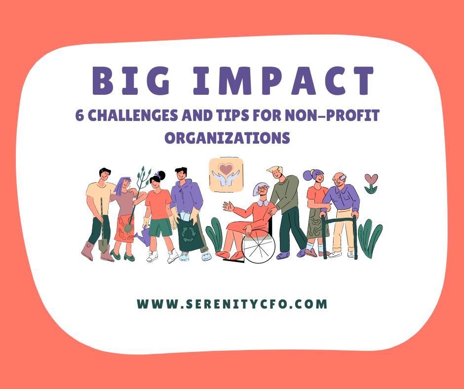 Big Impact: 6 Challenges Facing Non-profit Financial Managers
