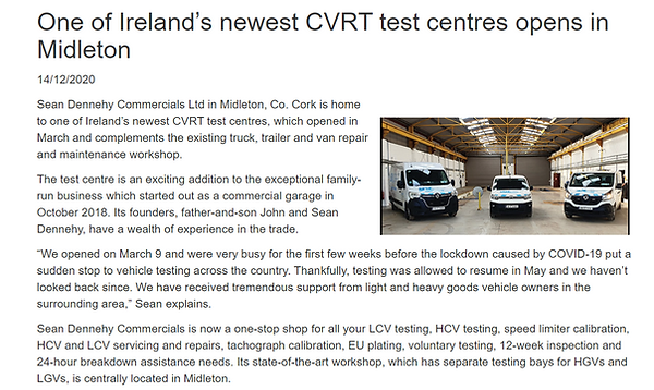 Irish Trucker Review