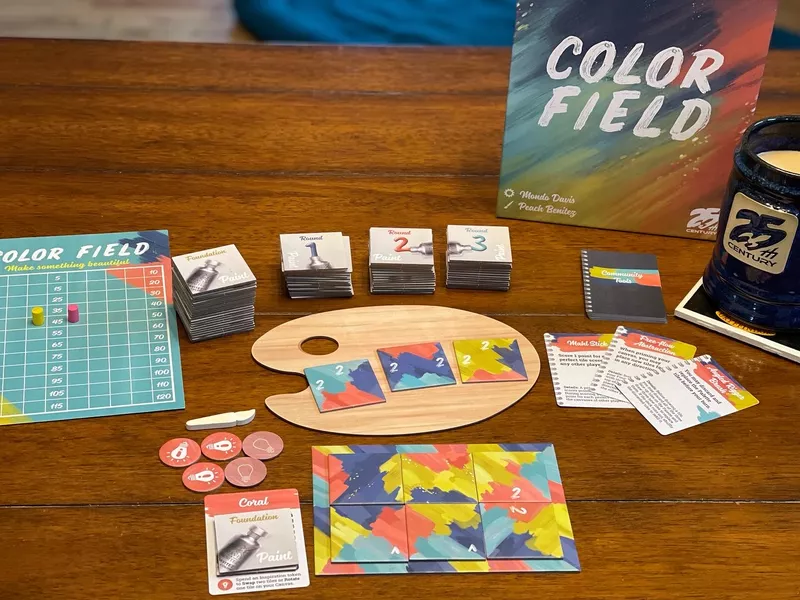 Color Field Tabletop Game Design