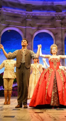 anastasia red dress broadway Anastasia