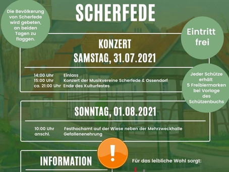 Sommerkonzert Heimatschutzverein Scherfede