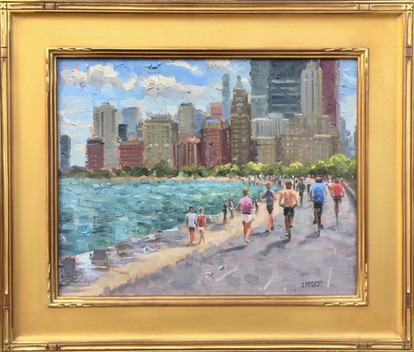 'Summer Day on the Chicago Lakefront'