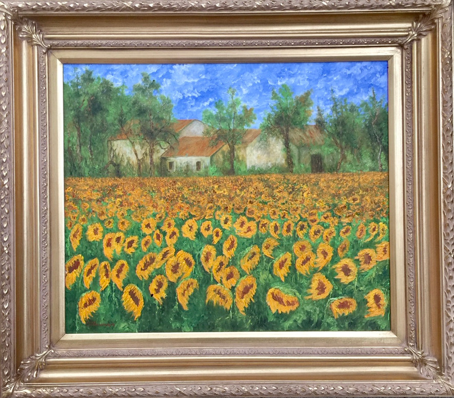 'Sunflower Field in Provence'