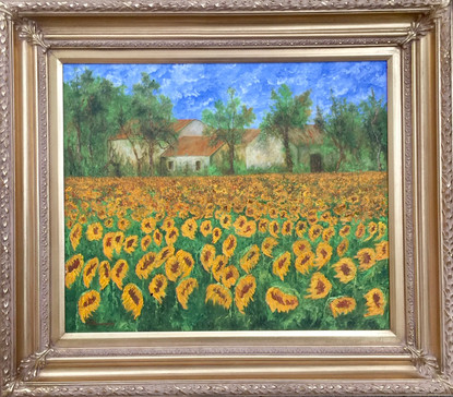 'Sunflower Field in Provence'