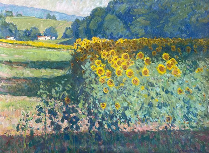 'July Sunflowers'