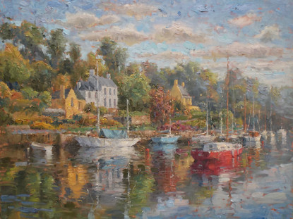 'Pont Aven Harbor'