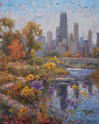'Lincoln Park in Fall'