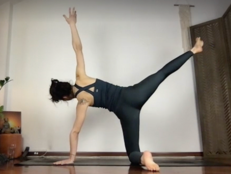 Side plank variations - yoga flow