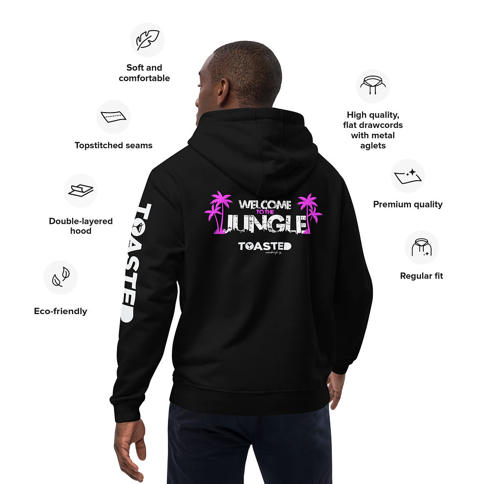Thumbnail: Toasted Hoodie - Welcome to The Jungle