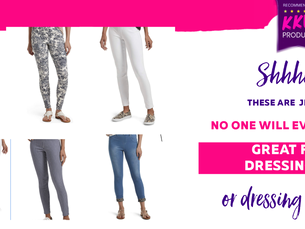 THE DRESS UP LEGGING - THE JEGGING ( No one need to know )- Comes in several styles