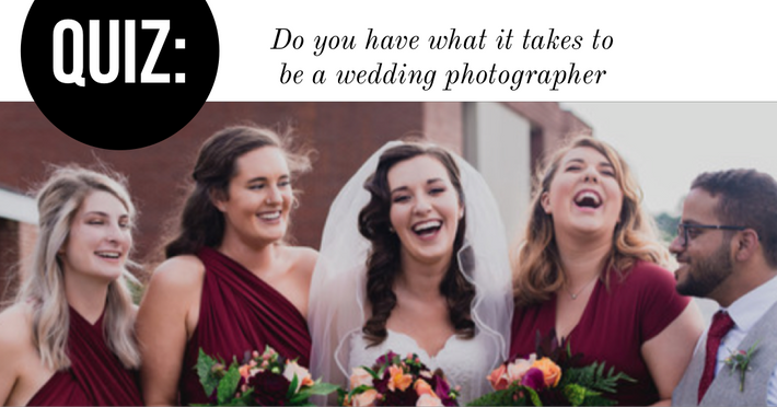Quiz: do you have what it takes to be a wedding photographer?