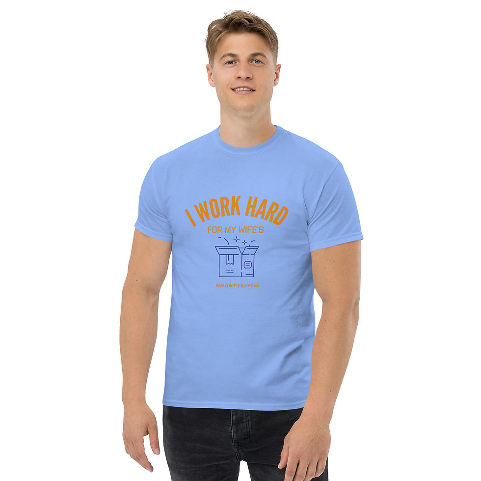 Thumbnail: Men's tee handyman contractor wife husband father tool funny humor amazon