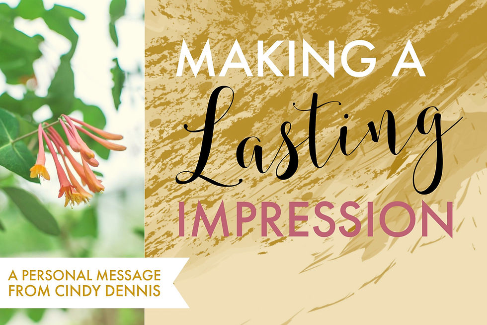 Becoming a Woman of Influence