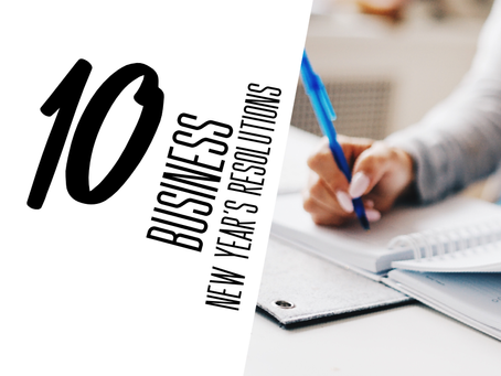 10 business New Years resolutions