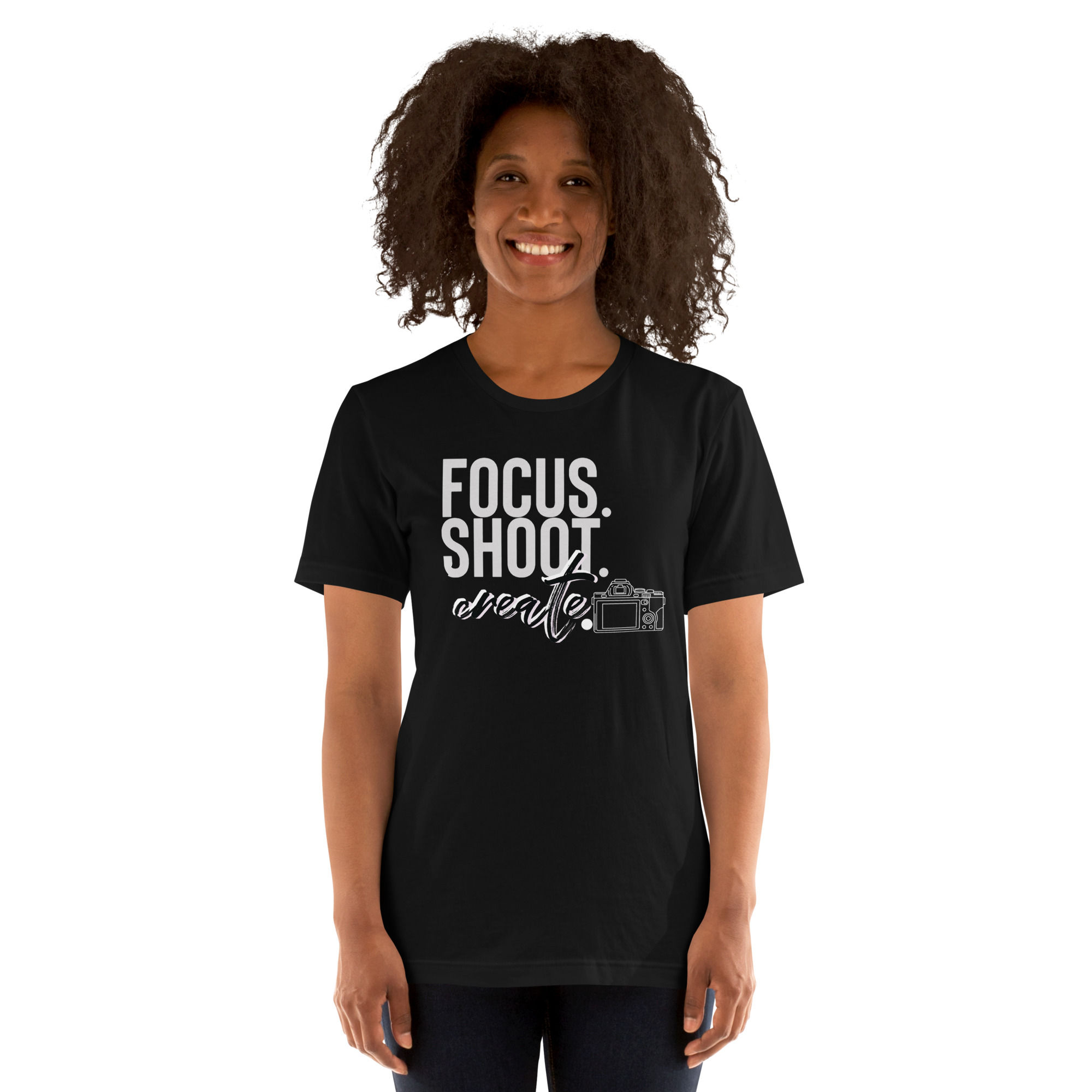 Unisex t-shirt focus shoot create photographer photography creative