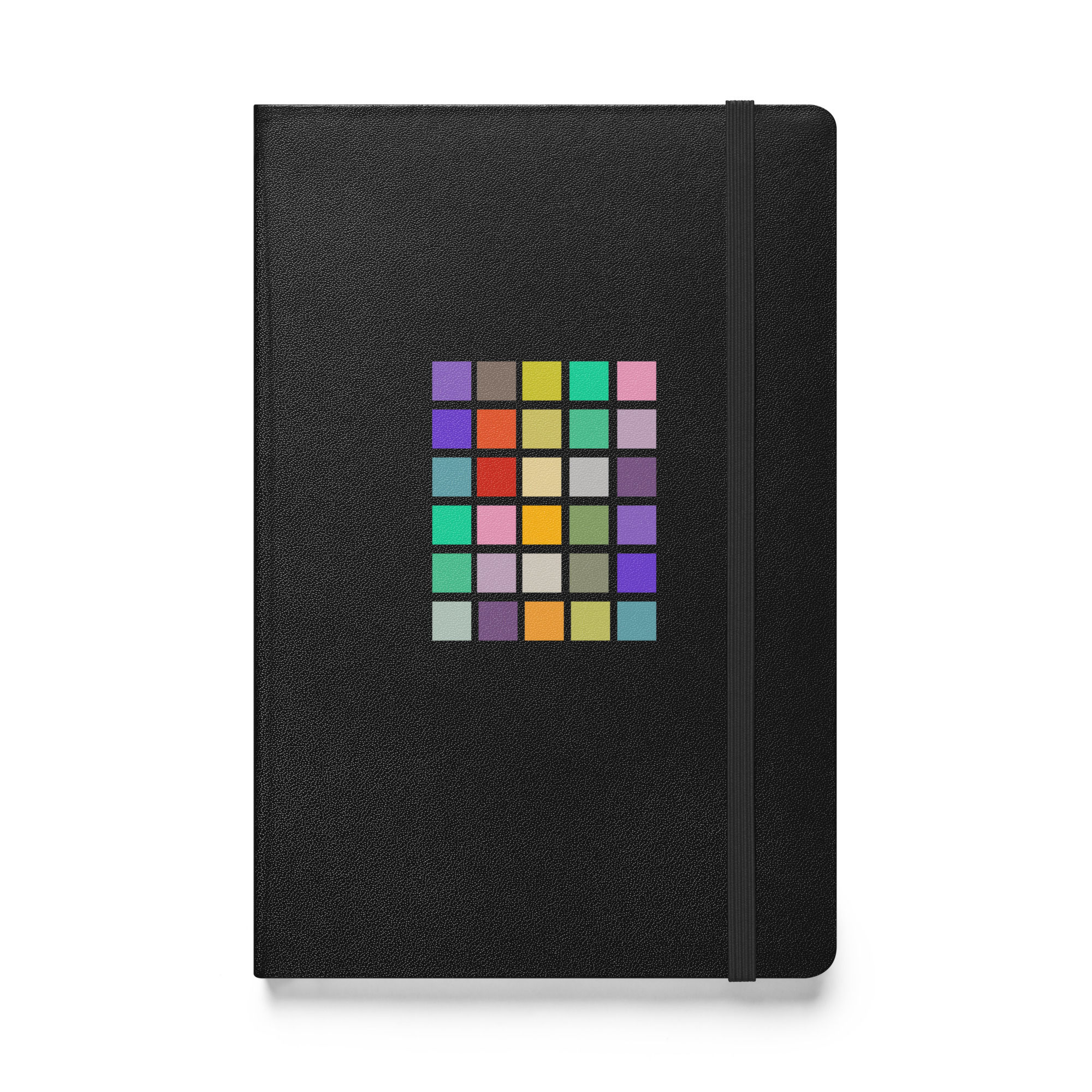 bound notebook rainbow graphic design pattern geometric illustration colors 