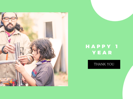 Happy One Year of Business!