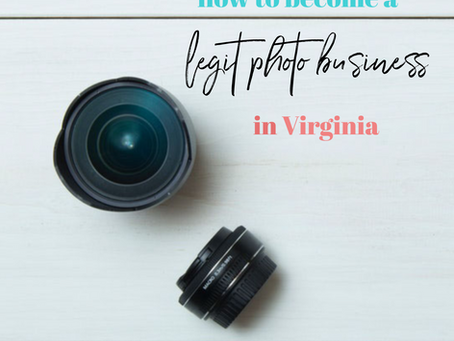 How to Become a Legitimate Photo Business in Virginia