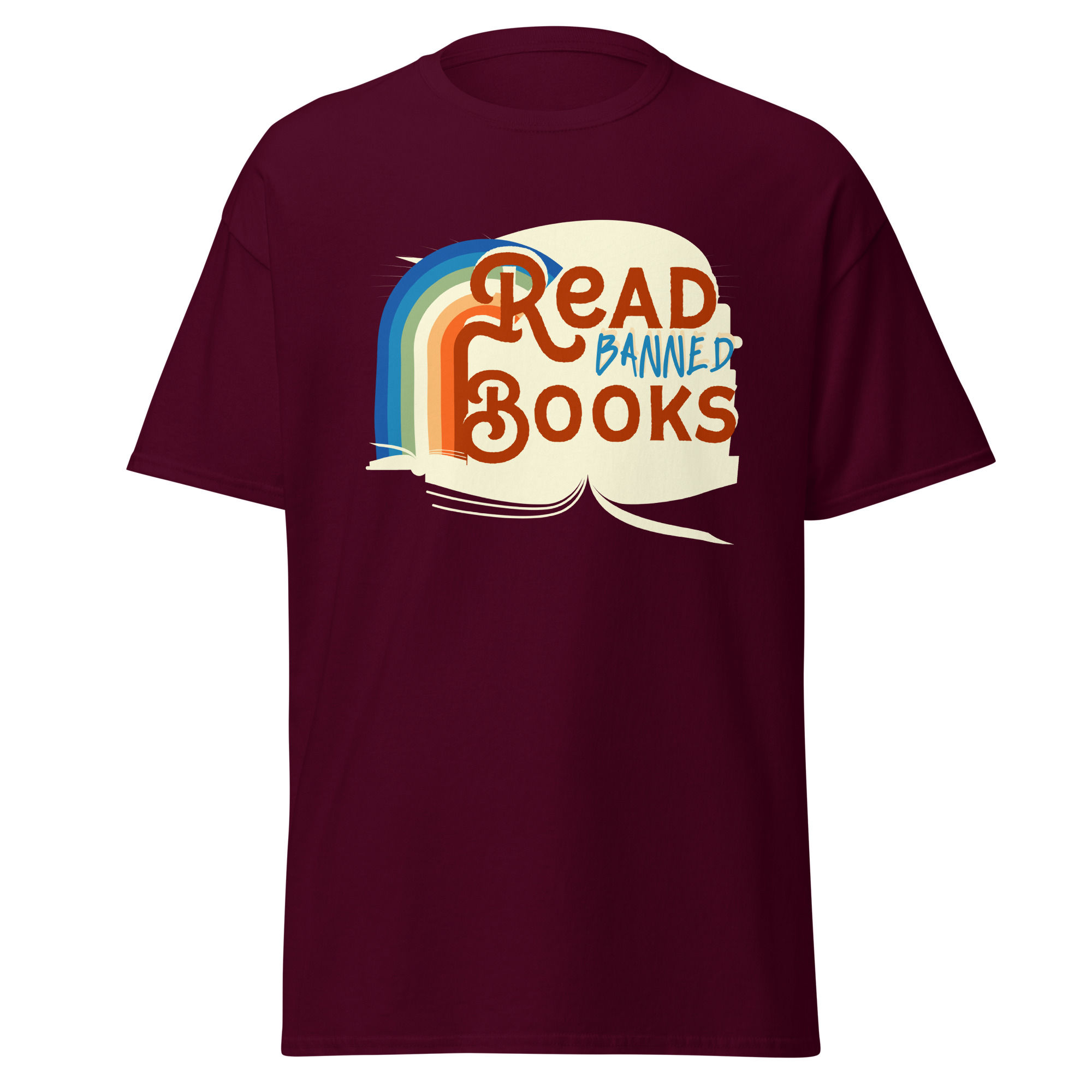  classic tee banned books library teacher english reader booklover