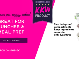 Five Star Rated OXO Good Grips Leakproof On-The-Go Salad Container