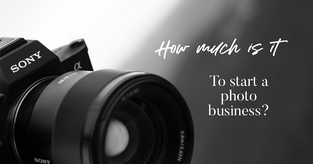 How much is it to start a photography business?