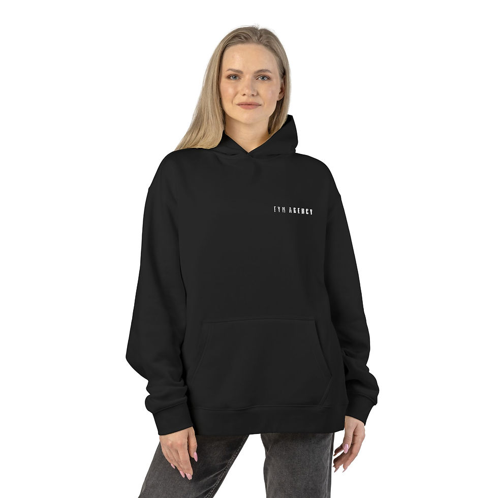 Thumbnail: FYM Embroidered Wordmark Relaxed Hoodie