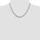 Thumbnail: Cuban Link Sterling Silver Rhodium Plated Chain