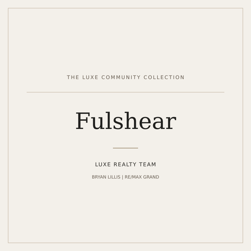 LUXE Realty Team community guide: Fulshear